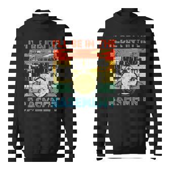 Drumming Basement Drum Set Drummer Rock Dad Grandpa Sweatshirt Unisex | Mazezy