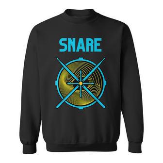 Drumming I Love Snare Drums Sticks 4way Drummers Drum Kit Sweatshirt Unisex | Mazezy