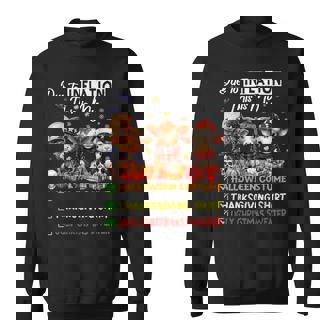 Due To Inflation This Is My Hallothanksmas Costume Sweatshirt | Seseable CA