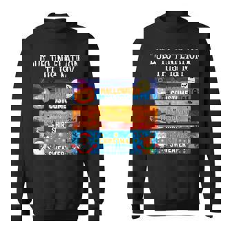 Due To Inflation This Is My Thanksgiving Christmas Men Sweatshirt - Thegiftio