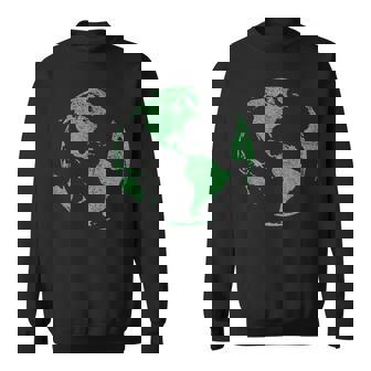 Earth Dayave Our Planet Climate Change 地球儀 世界地図 スウェットシャツ - Kawaiitshirt