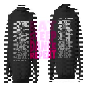 Eatleep Dance リピートダンサー メンズ レディース ダンサー ラブダンス スウェットシャツ - Kawaiitshirt