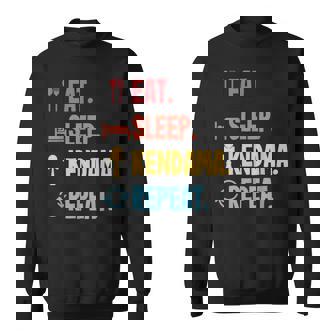 Eatleep けん玉リピート スウェットシャツ - Kawaiitshirt