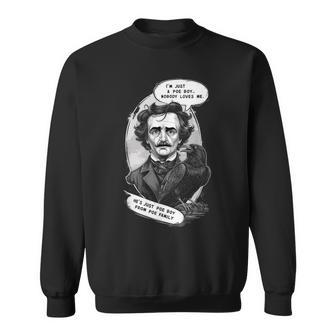 Edgar Allan Poe Fan Classic Literature Literary Figure Sweatshirt - Thegiftio UK