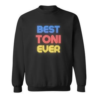 El Mejor Toni De La Historia Toni Divertido Nombre Toni Camisa de entrenamiento - Regaloses