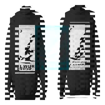El Windsurf メキシカンウインドサーフィンカード スウェットシャツ - Kawaiitshirt