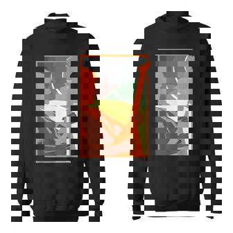 Electric Guitar Player Vibe Bold Musician Expression Sweatshirt Unisex | Mazezy