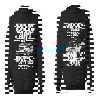 Electric Remote Control Boat Enthusiast Fooling RC Boat Sweatshirt Unisex | Mazezy