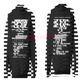 Electric Remote Control Boat Expensive Remote Control Boat Sweatshirt Unisex | Mazezy