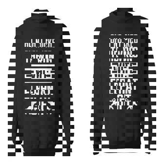 Elephant For Adults & Coworkers Xmas Party Sweatshirt Unisex | Mazezy