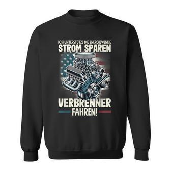 Energiewendetromparenerbrenner Fahren Sweatshirt - Seseable