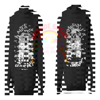 Enfant Grandeœur De Jumeaux Licornes Annonce Grossesse Sweater e - Cadeauxyz