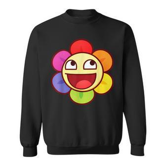 Epic Face Y2k Streetwear Emo Sweatshirt - Thegiftio