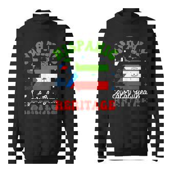 Equatorial Guinea Pride Flag Hispanic Heritage Month Tank Top Sweatshirt Unisex | Mazezy