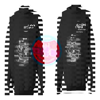 Esa欧州宇宙機関ミッション彗星迎撃パッチ スウェットシャツ - Kawaiitshirt