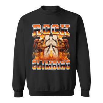 Escalada En Roca Escalador Boulder Esqueleto 90S Bootleg Camisa de entrenamiento - Regaloses