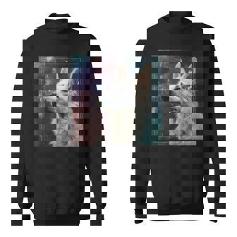 Espacio Pastor Blanco Manga Larga Camisa de entrenamiento - Regaloses