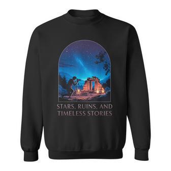 Estrellas Ruinas Historia Fotografía Del Cosmos Camisa de entrenamiento - Regaloses