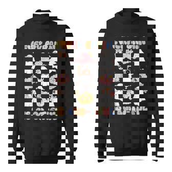 Every Brain Is Boo-Tiful Floral Ghost Neurology Halloween Sweatshirt Unisex | Mazezy