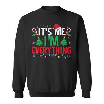 I Have Everything I Want For Christmas Couples Pajama Xmas Sweatshirt - Thegiftio UK