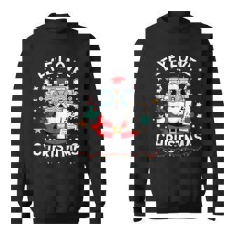 Eye Love Christmas Optometrist Eye Doctor Christmas Sweatshirt | Mazezy