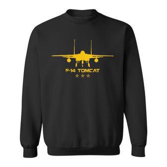 F-14 トムキャット 戦闘機 ジェット クラシック ミリタリー 航空 デザイン スウェットシャツ - Kawaiitshirt