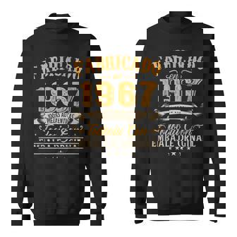 Fabricado En 1967 Regalo Para Hombre 54 Años Cumpleaños Camisa de entrenamiento - Regaloses