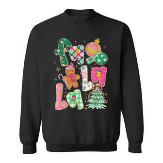Falala Sublimation Gingerbread Preppy Christmas Coquette Sweatshirt - Thegiftio UK