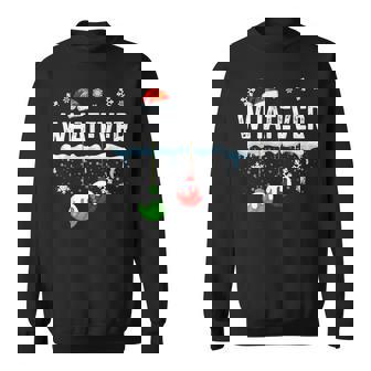 Family Christmas Pajamas Matching Whatever Sweatshirt | Seseable CA