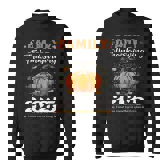 Family Thanksgiving 2025 Pumpkin Matching Group Holiday Sweatshirt Unisex | Mazezy