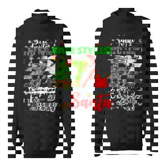 Favorite Hair Stylist Christmas Santa Costume Tool Proud Job Tank Top Sweatshirt Unisex | Mazezy