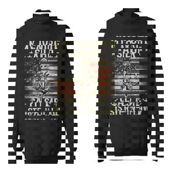 My Favorite Sailor Calls Me Sister-In-Law US Family Matching Sweatshirt Unisex | Mazezy