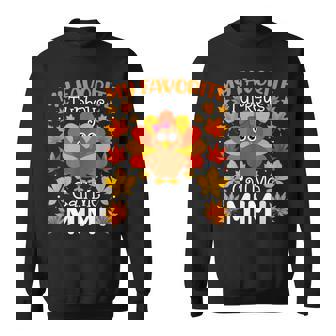 My Favorite Turkeys Call Me Mimi Thanksgiving Family Sweatshirt | Seseable FR