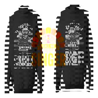 My Favorite Turkeys Call Me Singer Tank Top Sweatshirt Unisex | Mazezy