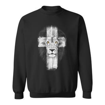 Fear Not For Jesus The Lion Of Judah Has Triumphed Sweatshirt - Thegiftio UK