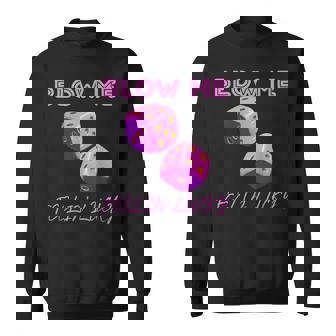 Feelin' Lucky Casino Dice Craps Poker Retro Graphic Sweatshirt Unisex | Mazezy