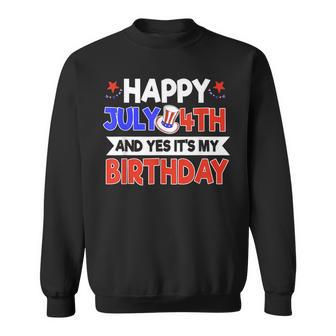 Fêtes D'anniversaire Du 4 Juillet Drapeau Américain Sweater e - Cadeauxyz