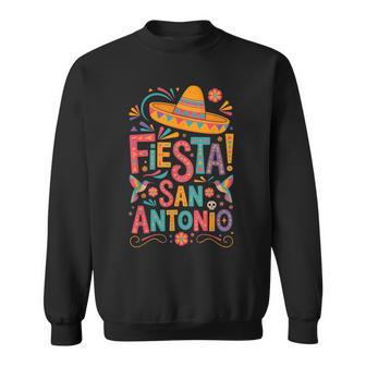 Fiesta Squad Outfit San Antonio Texas Cinco De Mayo Fiesta Sweatshirt | Mazezy