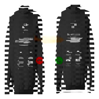 Fih Calling Accept Or Decline 面白い釣りミーム フィッシャーマン スウェットシャツ - Kawaiitshirt