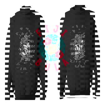 Fiji Bula Tropical Flowers Beach Vacation Fiji Surfing Surf Tank Top Sweatshirt Unisex | Mazezy