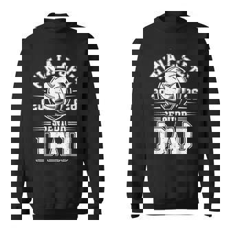 Final Set Senior Dad 2026 Volleyball Proud Father Sweatshirt Unisex | Mazezy