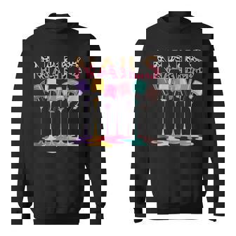 Finger Nails With Polish Manicure Manicurist Nail Technician Tank Top Sweatshirt Unisex | Mazezy