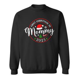 First Christmas As Mommy 2025 1St Christmas Family Matching Sweatshirt - Monsterry