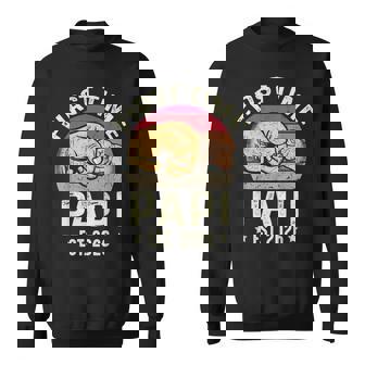 First Time Papi Est 2026 For New Papa Fathers Day Sweatshirt Unisex | Mazezy