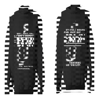 Fish On The Water Awaits Motivational Fishing Tank Top Sweatshirt Unisex | Mazezy