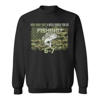 Fishing Boy American Camouflage Usa Flag Bass Fish 67 Sweatshirt - Thegiftio UK