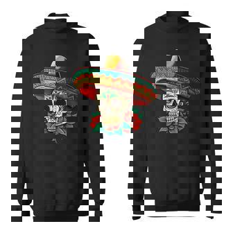 Fleursucre Crâne Mexicain Dia De Los Muertos Cinco De Mayo Sweater e - Cadeauxyz