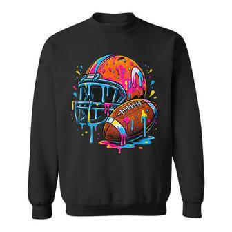 Football Drip Drippy Clothes Football Boys Football Sweatshirt - Seseable