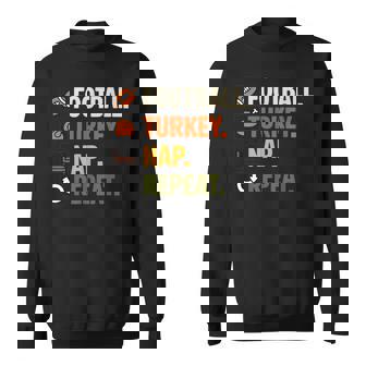 Football Turkey Thanksgiving For Kids Boys Men Sweatshirt Unisex | Mazezy