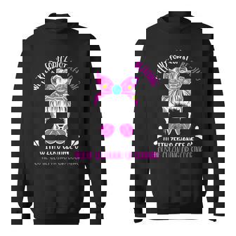 Weekend Forecast Beading Beader Bead Beadwork Sweatshirt Unisex | Mazezy